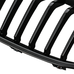Nieren Grill glanz Schwarz 8-teilig passend für BMW 3er F30 F31