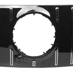 Kühlergrill Chrome Schwarz GT Panamericana passend für Mercedes EQA H243