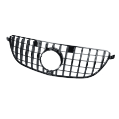Kühlergrill glanz Schwarz GT Panamericana passend für Mercedes GLE W166 C292 AMG63