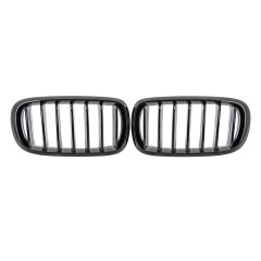 Nieren Grill glanz Schwarz Einzelsteg passend für BMW X5 F15 F16