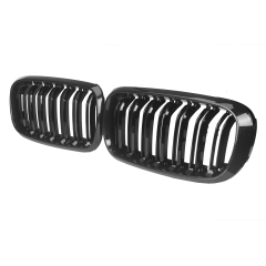 Nieren Grill Carbon Look Doppelsteg passend für BMW X5 F15 F16