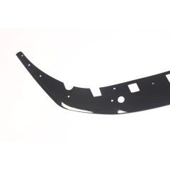 Spoilerlippe Frontlippe GLANZ SCHWARZ für BMW 1ER F40 M Paket