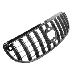 Kühlergrill glanz Schwarz GT Panamericana passend für Smart Fortwo W453 Coupe Cabrio