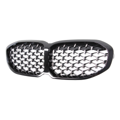 Nieren Grill Schwarz Chrom Mesh-Design passend für BMW 1er F40