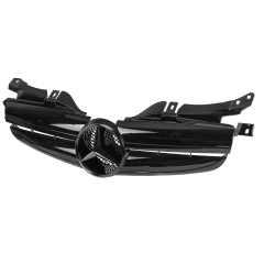 Kühlergrill glanz Schwarz AMG Look passend für Mercedes SLK R170