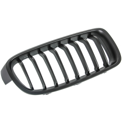Nieren Grill matt Schwarz 8-teilig passend für BMW 3er F30 F31