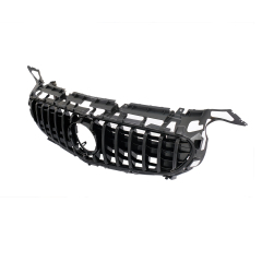 Kühlergrill glanz Schwarz GT Panamericana passend für Mercedes AMG GT C190 R190 Vorfacelift