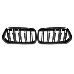Nieren Grill glanz Schwarz Doppelsteg passend für BMW X2 F39