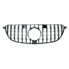 Kühlergrill glanz Schwarz GT Panamericana passend für Mercedes GLE W166 C292 AMG63