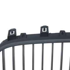 Nieren Grill matt Schwarz Einzelsteg passend für BMW 5er E60 E61