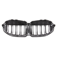 Nieren Grill glanz Schwarz Doppelsteg passend für BMW 1er F40