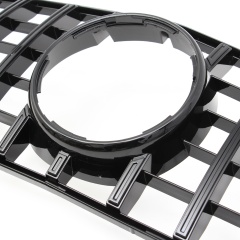 Kühlergrill glanz Schwarz GT Panamericana passend für Mercedes SLS AMG C197 R197