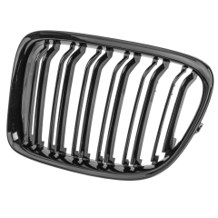 Nieren Grill glanz Schwarz Doppelsteg passend für BMW X1 E84