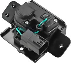 Rear Tailgate Trunk Latch Lock Actuator 4-Pin Compatible with Selected Chevy GMC Buick W/O Power Liftgate,Replace # 931-299,13584872,Yukon Tahoe Acadia Escalade