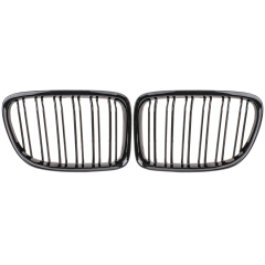 Nieren Grill glanz Schwarz Doppelsteg passend für BMW X1 E84