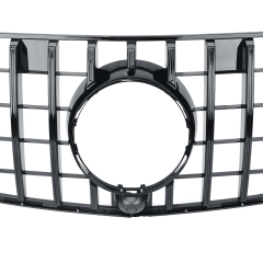 Kühlergrill glanz Schwarz GT Panamericana passend für Mercedes GLE W166 C292 AMG63