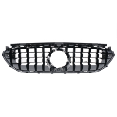 Kühlergrill glanz Schwarz GT Panamericana passend für Mercedes E-Klasse W213 E63 Vorfacelift