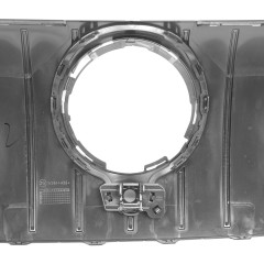Kühlergrill Chrome Schwarz GT Panamericana passend für Mercedes EQE SUV X294 W294