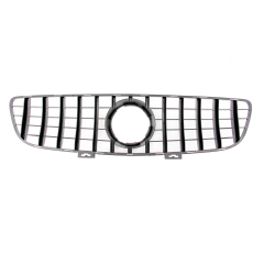 Kühlergrill glanz Schwarz GT Panamericana passend für Mercedes SLS AMG C197 R197