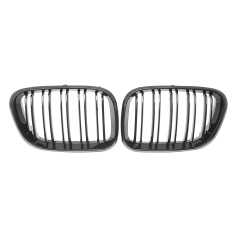 Nieren Grill glanz Schwarz Doppelsteg passend für BMW X5 E53 Vorfacelift