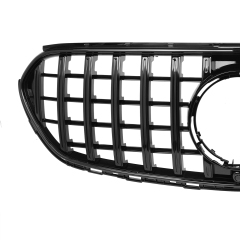 Kühlergrill glanz Schwarz GT Panamericana passend für Mercedes GLC X253 C253 Serienausstattung