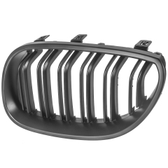 Nieren Grill matt Schwarz Doppelsteg passend für BMW 5er E60 E61