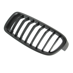 Nieren Grill matt Schwarz 8-teilig passend für BMW 3er F30 F31