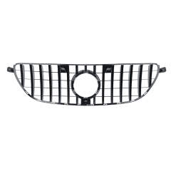 Kühlergrill glanz Schwarz GT Panamericana passend für Mercedes GLE W166 C292 AMG63