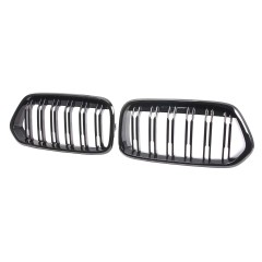 Nieren Grill glanz Schwarz Doppelsteg passend für BMW X2 F39