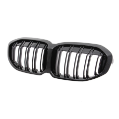 Nieren Grill glanz Schwarz Doppelsteg passend für BMW 1er F40