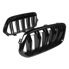 Nieren Grill glanz Schwarz Doppelsteg passend für BMW X2 F39