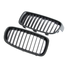 Nieren Grill matt Schwarz 11-teilig passend für BMW 3er F30 F31