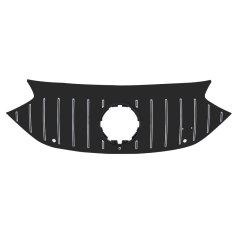 Kühlergrill Chrome Schwarz GT Panamericana passend für Den Mercedes EQE W295 V295