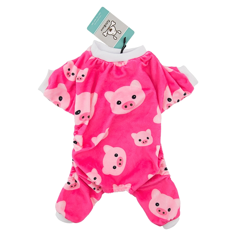 Pink Pig Dog Pajamas