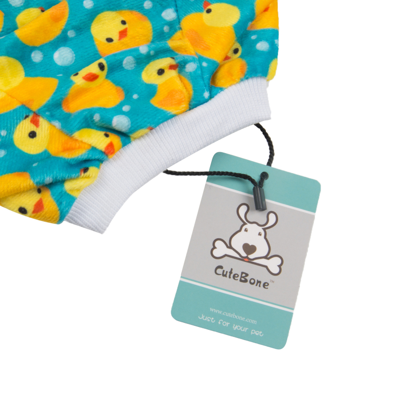 Yellow Duck Dog Pajamas