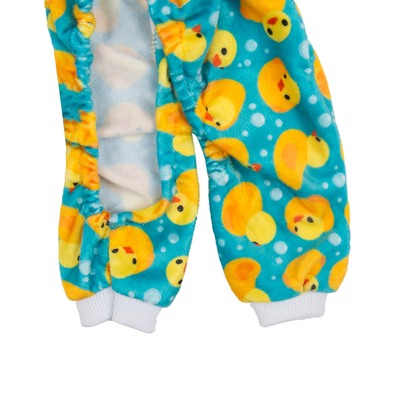 Yellow Duck Dog Pajamas