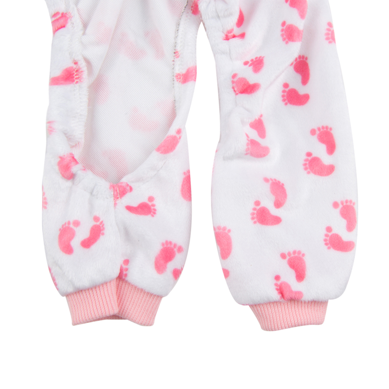 CuteBone Dog Pajamas Cute Print Dog Apparel Dog Jumpsuit Pet Clothes Pajamas P56