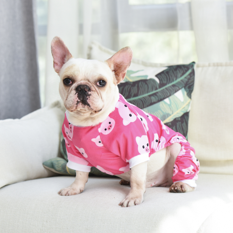 Pink Pig Dog Pajamas