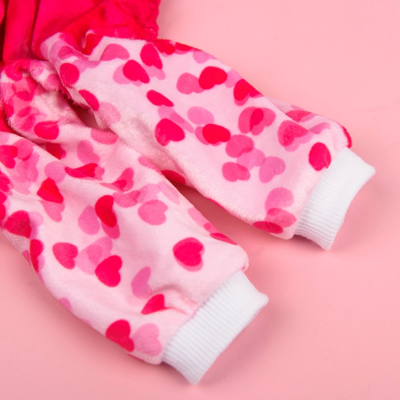 Pink Sweet Heart Dog Pajamas