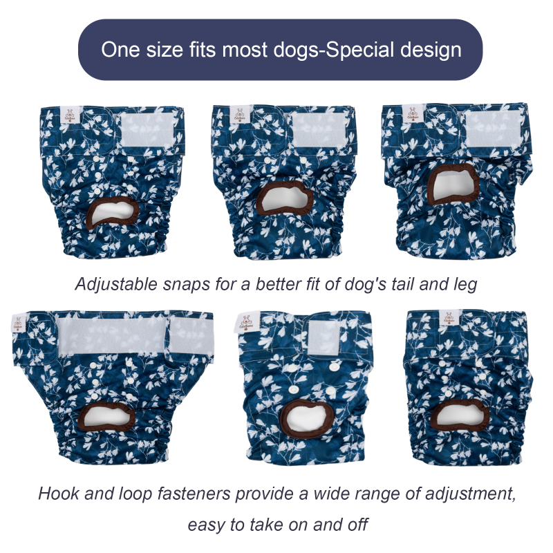 3 Pack Japanese Style Female Dog Diapers