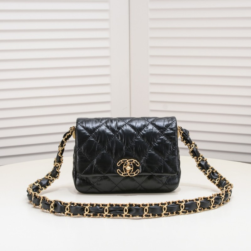 Chanel 23K cowhide strap shoulder bag