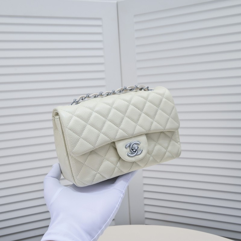 Chanel's all-in-one caviar cowhide timeless classic shoulder bag