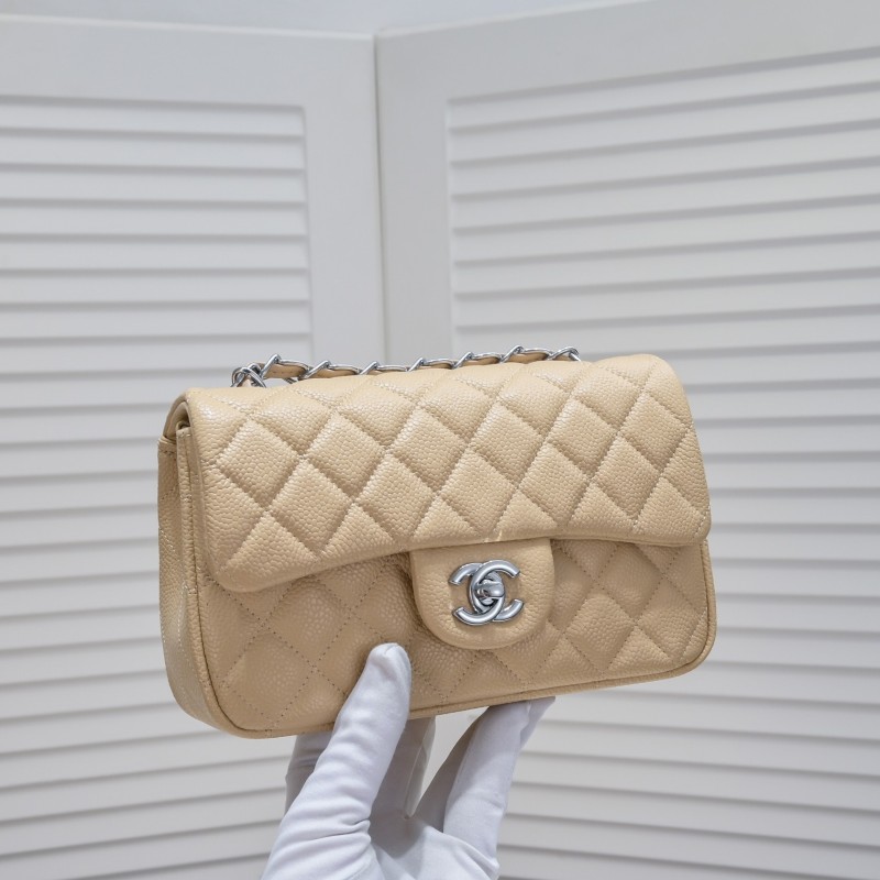 Chanel's all-in-one caviar cowhide timeless classic shoulder bag