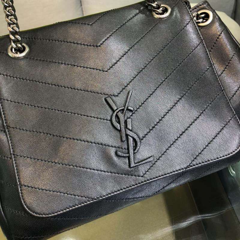 YSL NOLITA medium vintage leather bag