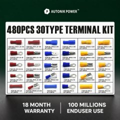 300PCS Electrical Terminals Assortment Kit