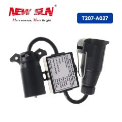 Us 7 Way to EU 13 Way Trailer Light Converter