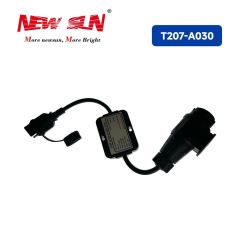 EU 13 Way Adapter to Us 4 Way Trailer Light Converter