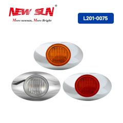 High Brightness Waterproof 12V LED Turn Warn Light Trailer Van Truck Side Signal Light Trailer Marker Lights