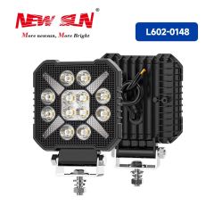 Wholesale 4inch Square LED Work Light Waterproof Offroad LED Laser Spot Flood Beam for Trucks Jeeps