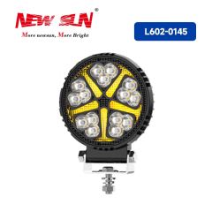 Automotive Truck Forklift off Road Driving Lights Auxiliary Headlight White Yellow Round DRL Work Lights